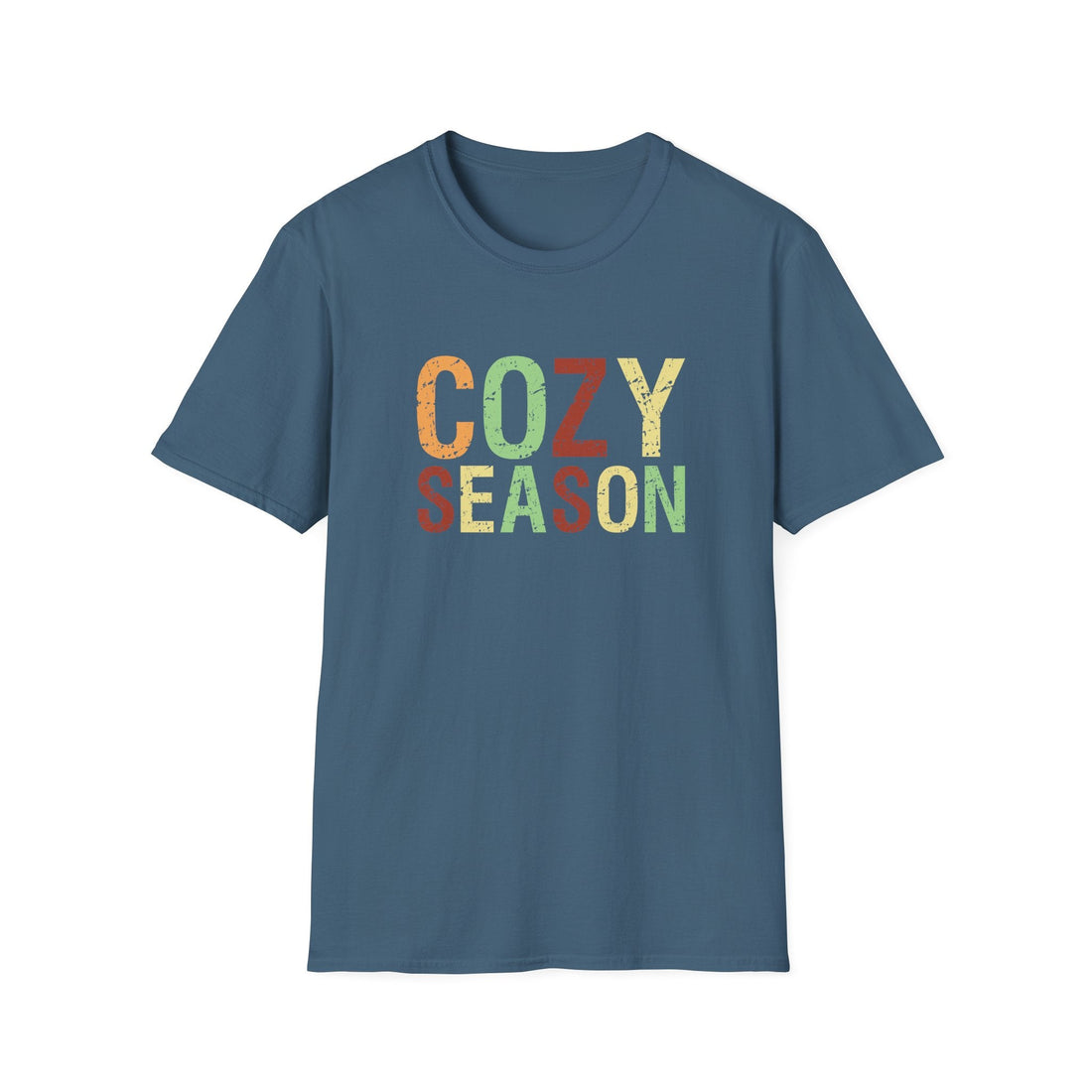 Cozy Season T-Shirt | Unisex Softstyle Tee, Fall Apparel, Autumn Shirt, Gift for Friends, Casual Wear - T-Shirt - Positively Sassy - Cozy Season T-Shirt | Unisex Softstyle Tee, Fall Apparel, Autumn Shirt, Gift for Friends, Casual Wear