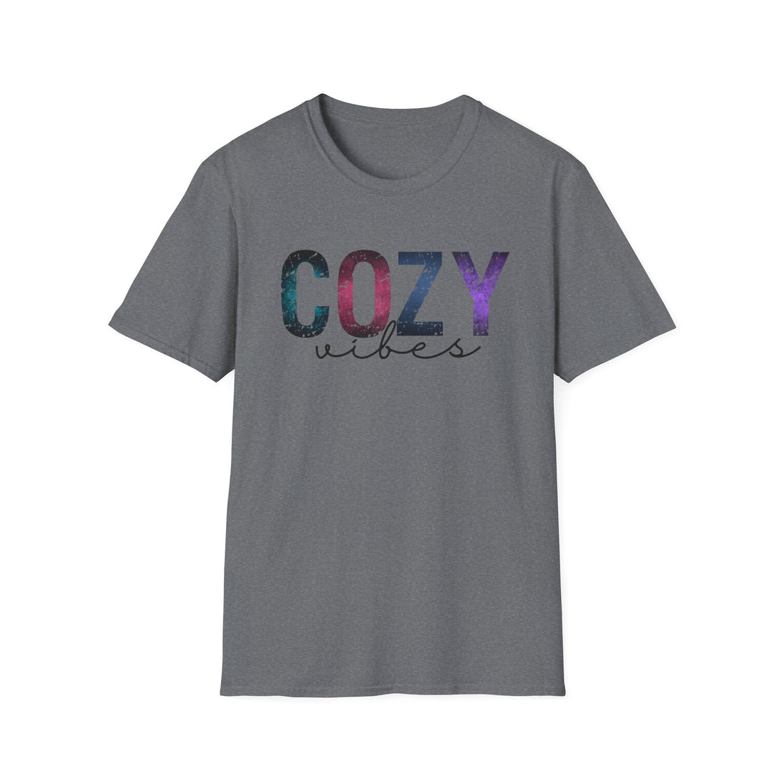 Cozy Vibes Unisex Softstyle T-Shirt - Perfect for Relaxation, Gift for Friends, Casual Wear, Cozy Holidays, Chill Days - T-Shirt - Positively Sassy - Cozy Vibes Unisex Softstyle T-Shirt - Perfect for Relaxation, Gift for Friends, Casual Wear, Cozy Holidays, Chill Days