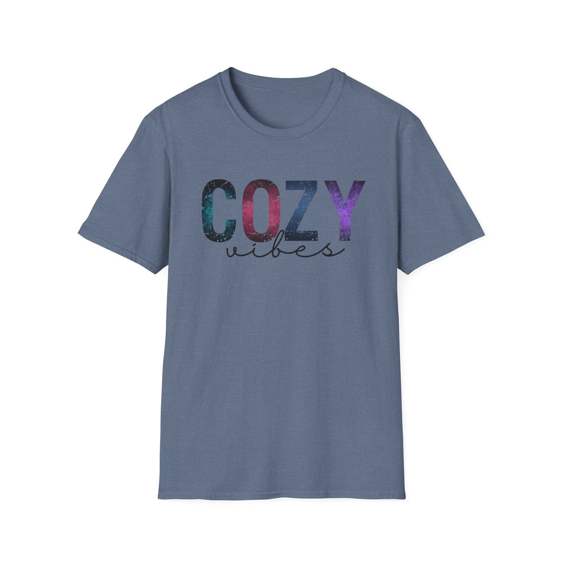 Cozy Vibes Unisex Softstyle T-Shirt - Perfect for Relaxation, Gift for Friends, Casual Wear, Cozy Holidays, Chill Days - T-Shirt - Positively Sassy - Cozy Vibes Unisex Softstyle T-Shirt - Perfect for Relaxation, Gift for Friends, Casual Wear, Cozy Holidays, Chill Days