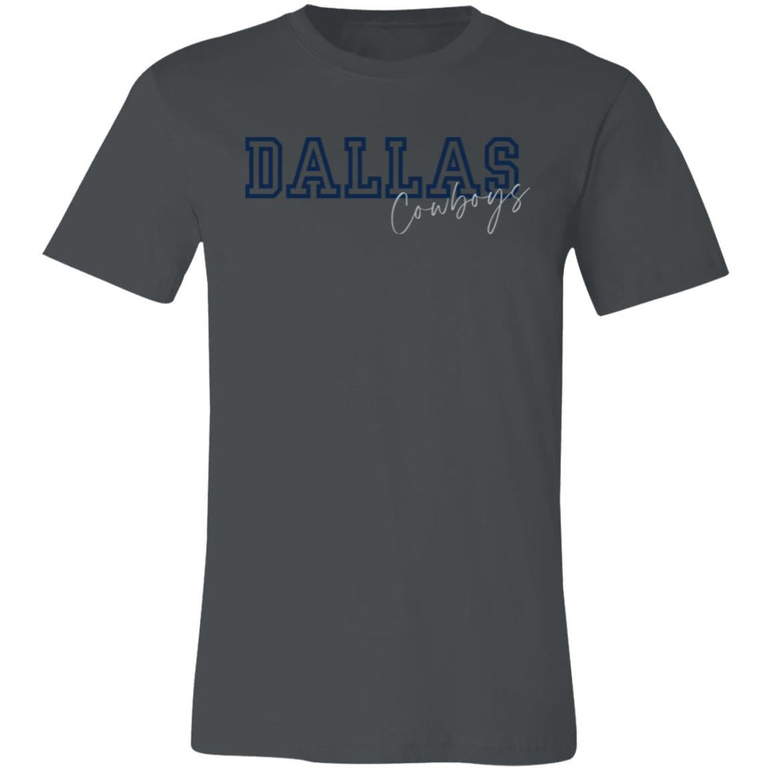 Dallas Cowboys Bella 3001 - T - Shirts - Positively Sassy - Dallas Cowboys Bella 3001