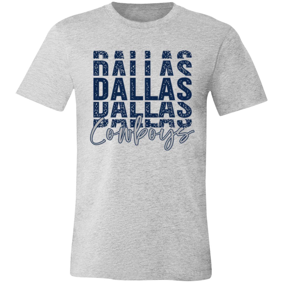 Dallas Repeat Bella 3001 - T - Shirts - Positively Sassy - Dallas Repeat Bella 3001