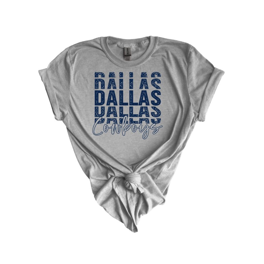 Dallas Repeat Bella 3001 - T - Shirts - Positively Sassy - Dallas Repeat Bella 3001