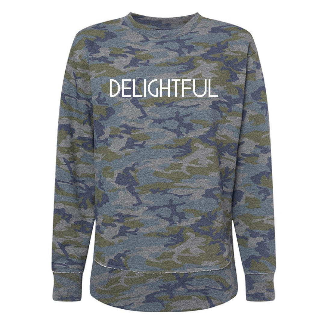 Delightful Crewneck - Positively Sassy - Delightful Crewneck