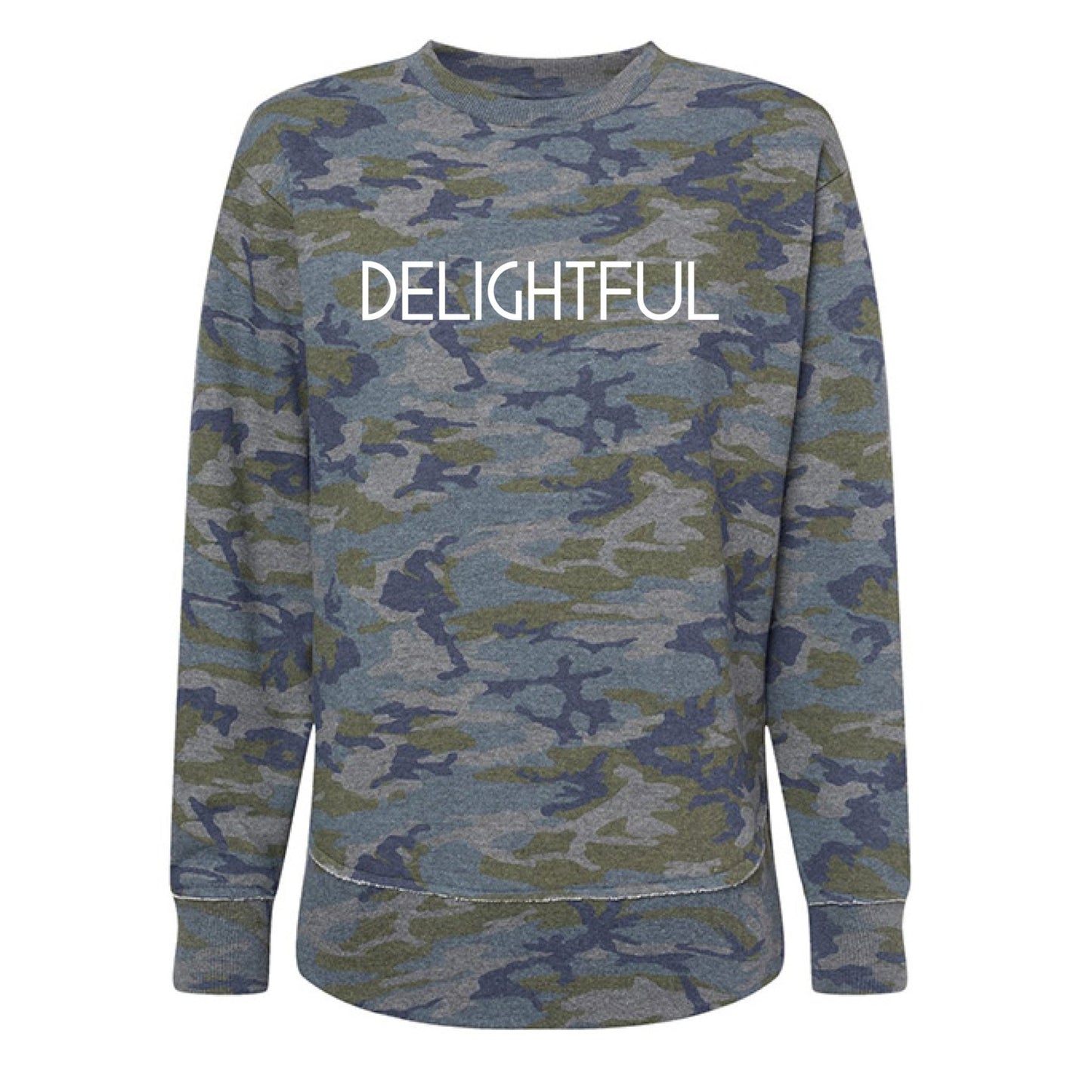 Delightful Crewneck - Positively Sassy - Delightful Crewneck