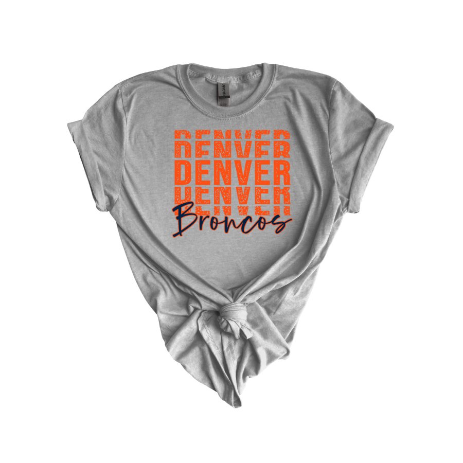 Denver Repeat Bella 3001 - T - Shirts - Positively Sassy - Denver Repeat Bella 3001