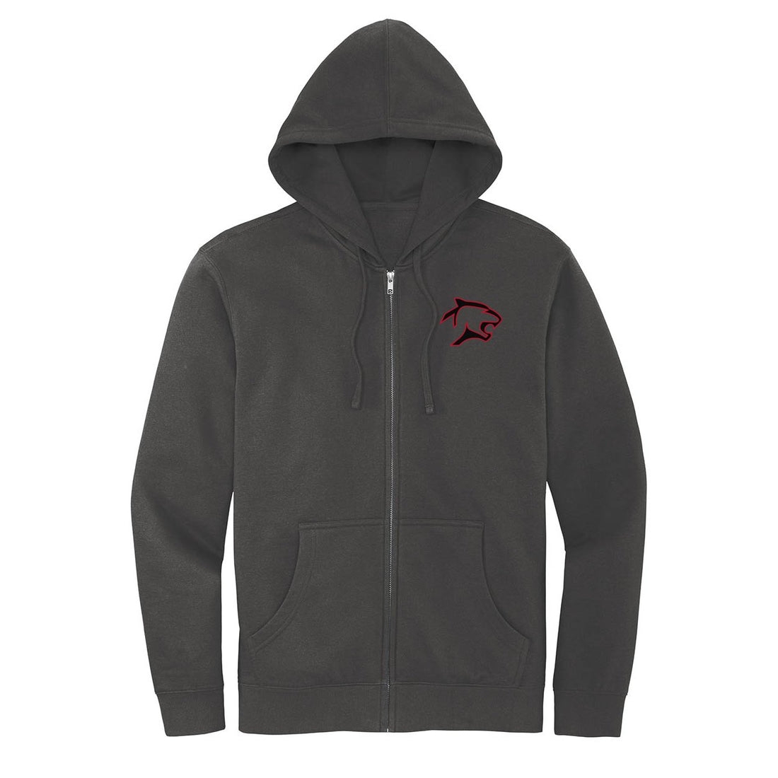 District V.I.T. Fleece Full - Zip Hoodie - Sweaters/Hoodies - Positively Sassy - District V.I.T. Fleece Full - Zip Hoodie