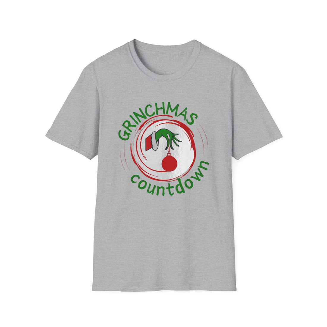 Drink Up Grinch Unisex Softstyle T-Shirt - T-Shirt - Positively Sassy - Drink Up Grinch Unisex Softstyle T-Shirt