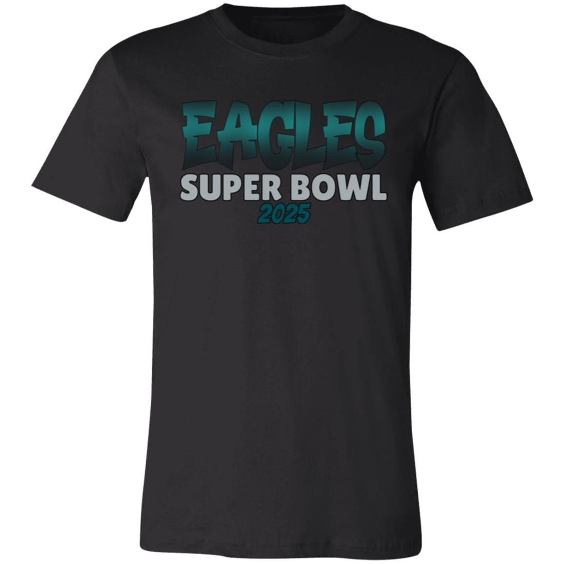 Eagles 2025 Champs Bella T-Shirt - T-Shirts - Positively Sassy - Eagles 2025 Champs Bella T-Shirt