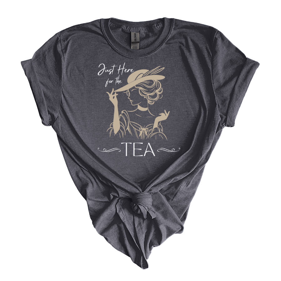 Elegant Tea Time Unisex Softstyle T-Shirt, Gift for Tea Lovers, Casual Wear, Perfect for Birthdays, Unique Tea Party Shirt - T-Shirt - Positively Sassy - Elegant Tea Time Unisex Softstyle T-Shirt, Gift for Tea Lovers, Casual Wear, Perfect for Birthdays, Unique Tea Party Shirt
