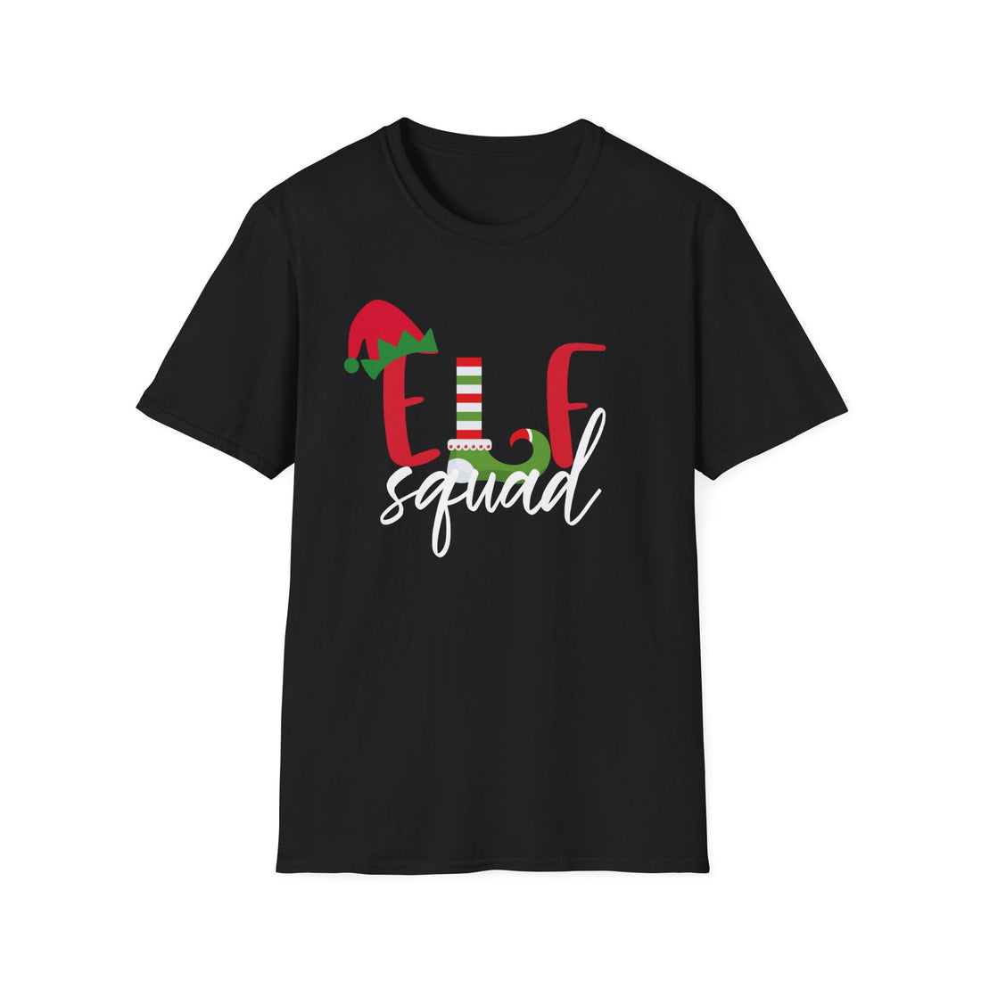 Elf Squad Unisex Softstyle T-Shirt - T-Shirt - Positively Sassy - Elf Squad Unisex Softstyle T-Shirt