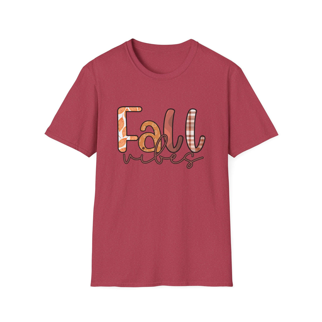 Fall Vibes Unisex Softstyle T-Shirt, Cozy Autumn Tee, Pumpkin Spice Shirt, Seasonal Casual Wear, Great for Fall Celebrations, Perfect [...] - T-Shirt - Positively Sassy - Fall Vibes Unisex Softstyle T-Shirt, Cozy Autumn Tee, Pumpkin Spice Shirt, Seasonal Casual Wear, Great for Fall Celebrations, Perfect [...]