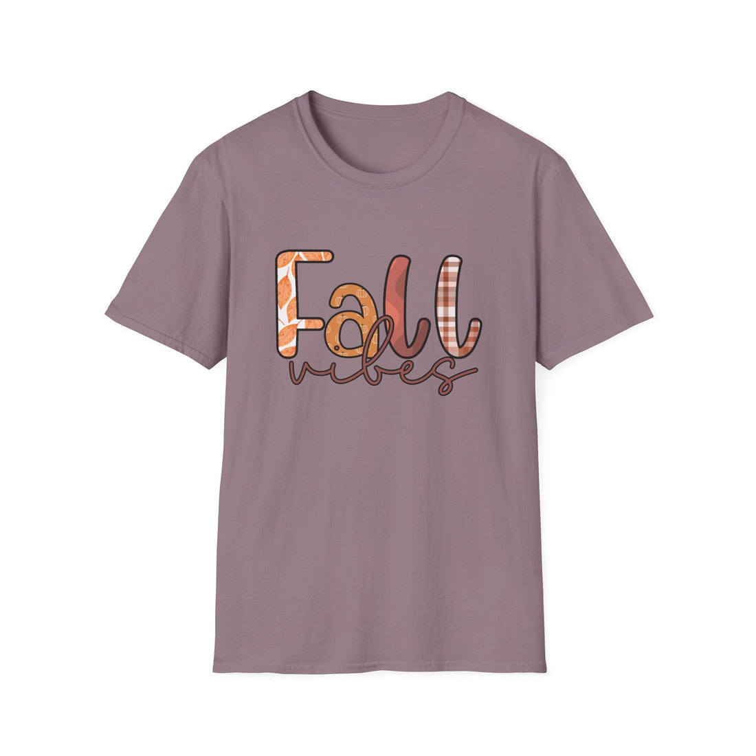 Fall Vibes Unisex Softstyle T-Shirt, Cozy Autumn Tee, Pumpkin Spice Shirt, Seasonal Casual Wear, Great for Fall Celebrations, Perfect [...] - T-Shirt - Positively Sassy - Fall Vibes Unisex Softstyle T-Shirt, Cozy Autumn Tee, Pumpkin Spice Shirt, Seasonal Casual Wear, Great for Fall Celebrations, Perfect [...]