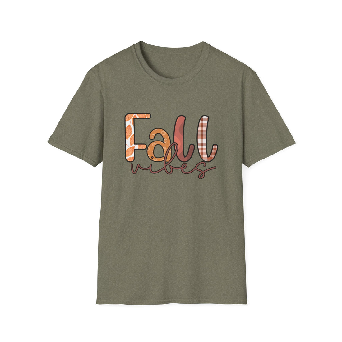 Fall Vibes Unisex Softstyle T-Shirt, Cozy Autumn Tee, Pumpkin Spice Shirt, Seasonal Casual Wear, Great for Fall Celebrations, Perfect [...] - T-Shirt - Positively Sassy - Fall Vibes Unisex Softstyle T-Shirt, Cozy Autumn Tee, Pumpkin Spice Shirt, Seasonal Casual Wear, Great for Fall Celebrations, Perfect [...]
