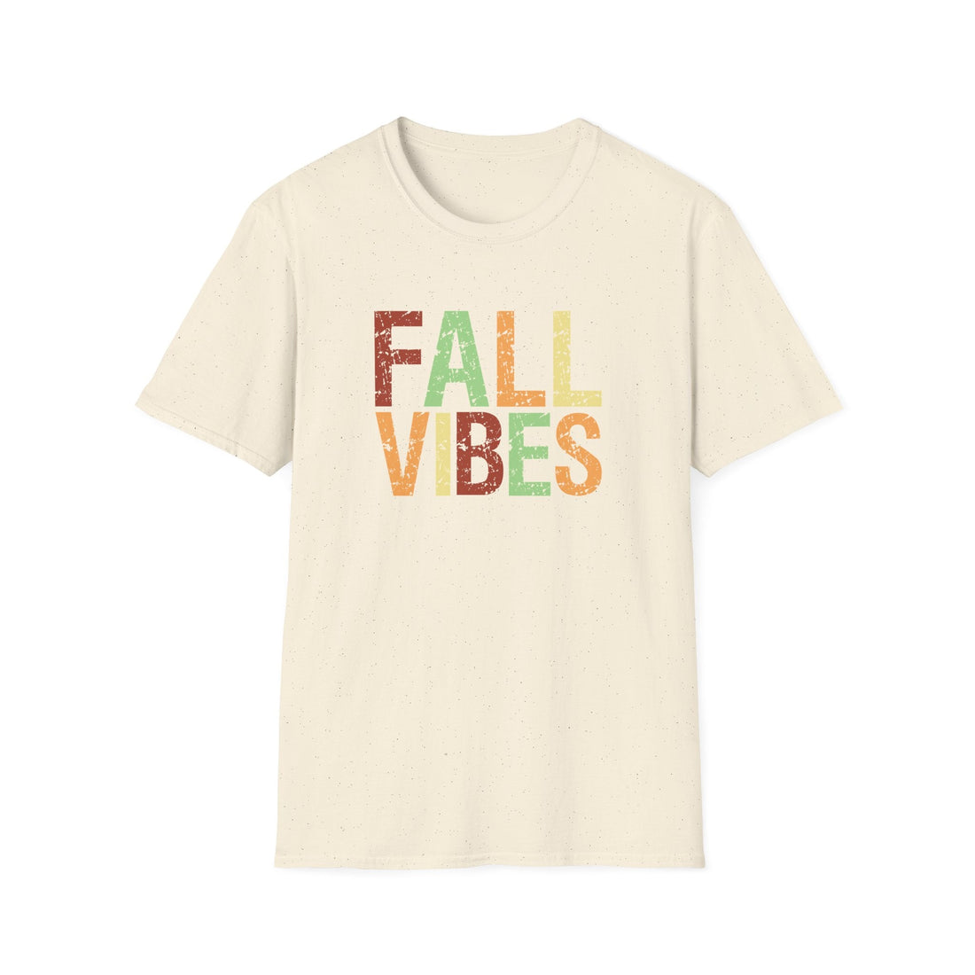 Fall Vibes Unisex Softstyle T-Shirt, Relaxed Autumn Tee, Gift for Fall Lovers, Seasonal Apparel, Cozy T-Shirt for Celebrations - T-Shirt - Positively Sassy - Fall Vibes Unisex Softstyle T-Shirt, Relaxed Autumn Tee, Gift for Fall Lovers, Seasonal Apparel, Cozy T-Shirt for Celebrations