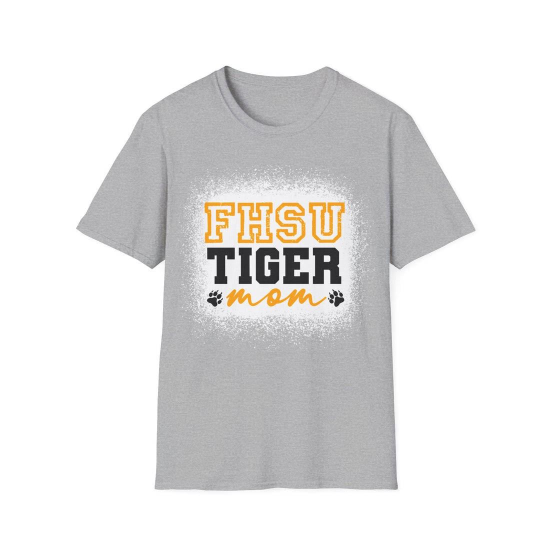 FHSU Tiger Mom T-Shirt, College Mom Gift, Unisex Tee, School Spirit Shirt, Tiger Pride Apparel, Parent Show Support - T-Shirt - Positively Sassy - FHSU Tiger Mom T-Shirt, College Mom Gift, Unisex Tee, School Spirit Shirt, Tiger Pride Apparel, Parent Show Support