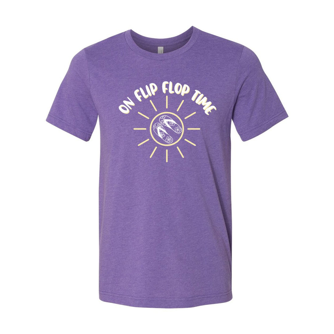 Flip Flop Time Jersey Tee - T-Shirts - Positively Sassy - Flip Flop Time Jersey Tee