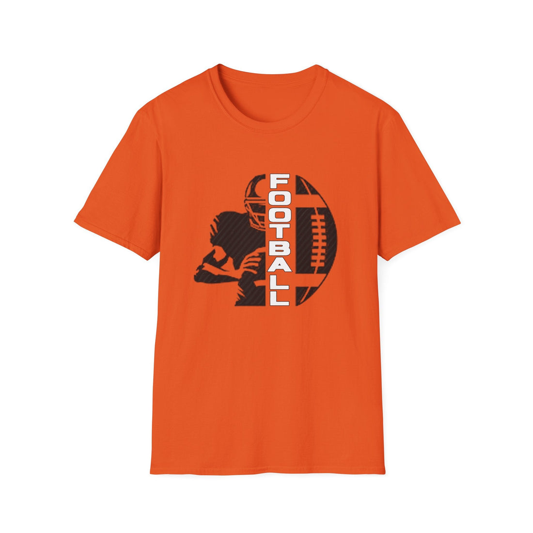 Football Fan Unisex Softstyle T-Shirt | Perfect for Game Day, Sports Events, Birthdays, Tailgating, and Holidays - T-Shirt - Positively Sassy - Football Fan Unisex Softstyle T-Shirt | Perfect for Game Day, Sports Events, Birthdays, Tailgating, and Holidays