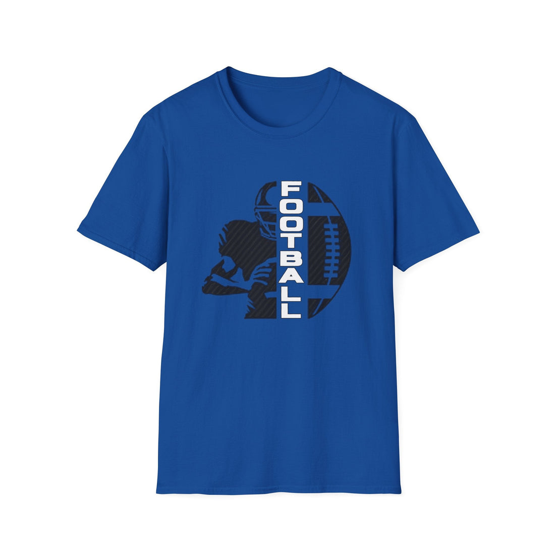 Football Fan Unisex Softstyle T-Shirt | Perfect for Game Day, Sports Events, Birthdays, Tailgating, and Holidays - T-Shirt - Positively Sassy - Football Fan Unisex Softstyle T-Shirt | Perfect for Game Day, Sports Events, Birthdays, Tailgating, and Holidays