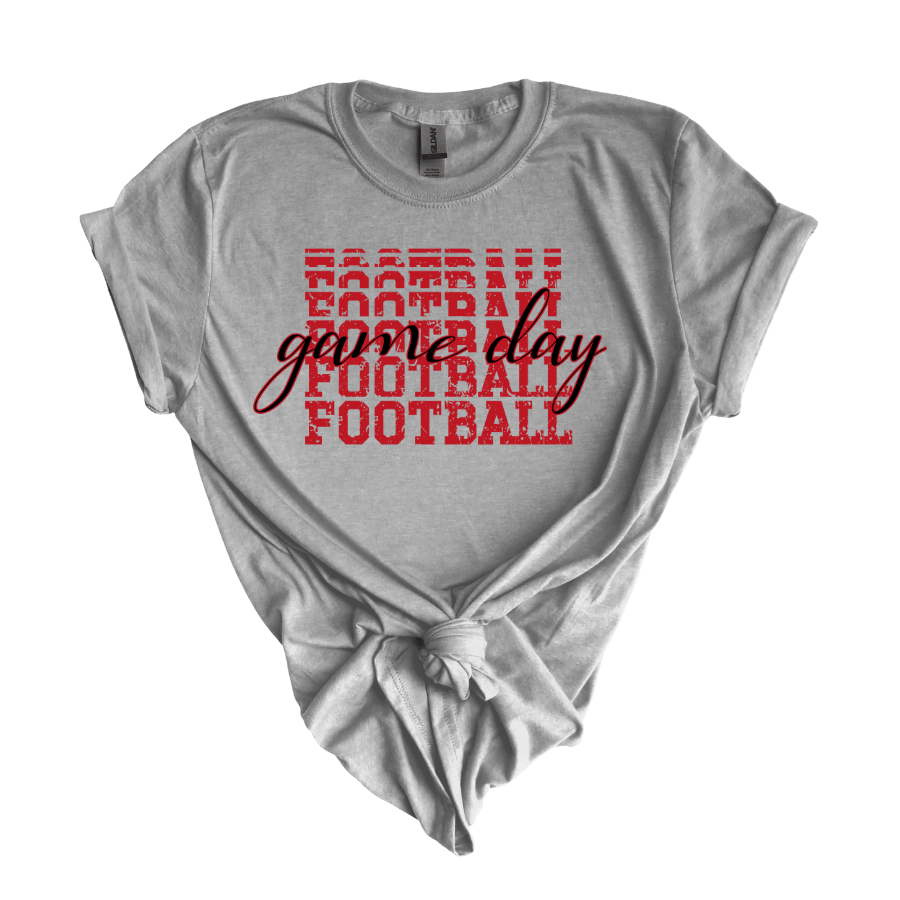 Football Game Day Unisex T-Shirt, Sports Tee, Perfect for Tailgating, Game Day Casual Wear, Gift for Sports Fans - T-Shirt - Positively Sassy - Football Game Day Unisex T-Shirt, Sports Tee, Perfect for Tailgating, Game Day Casual Wear, Gift for Sports Fans