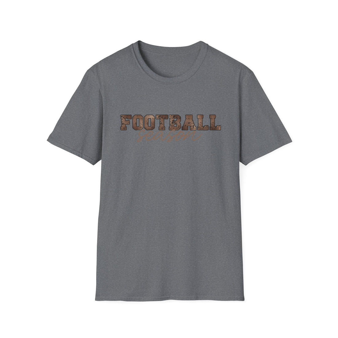 Football Season Unisex T-Shirt, Casual Tee, Game Day Shirt, Sports Apparel, Gift for Fans - T-Shirt - Positively Sassy - Football Season Unisex T-Shirt, Casual Tee, Game Day Shirt, Sports Apparel, Gift for Fans