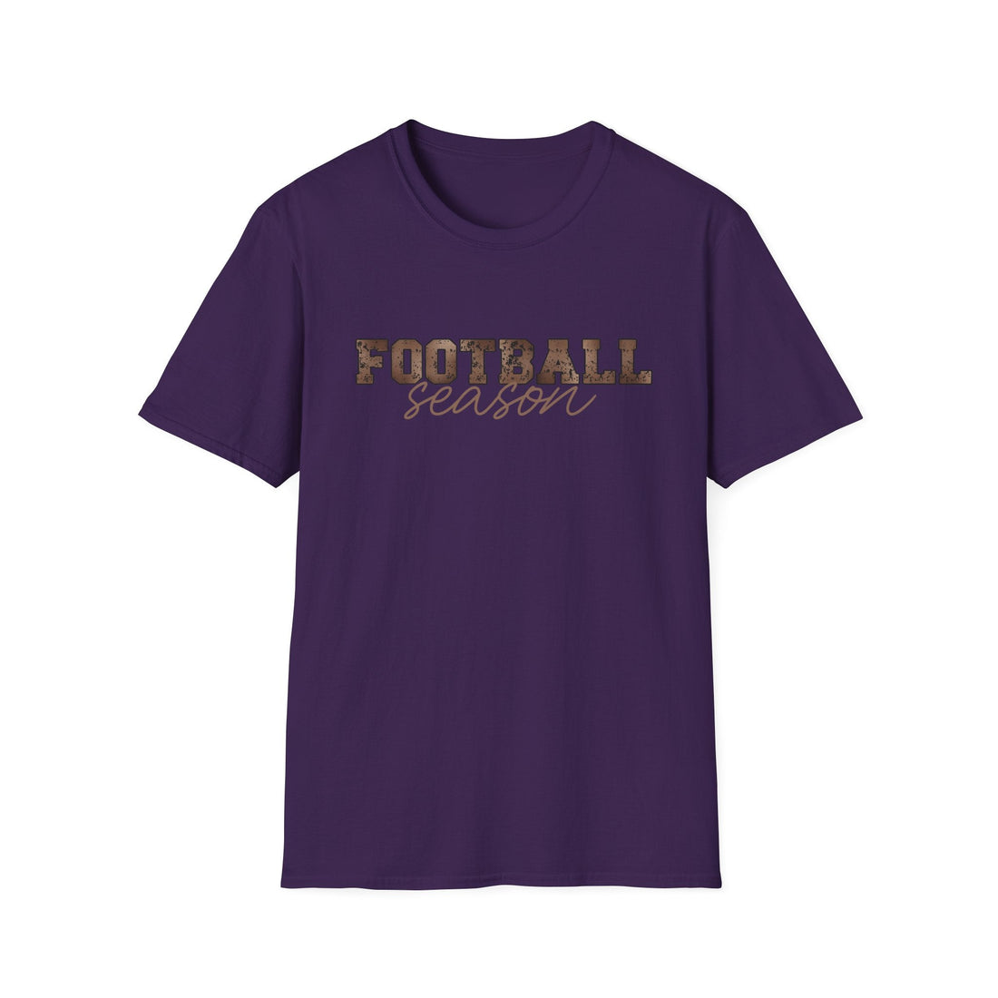 Football Season Unisex T-Shirt, Casual Tee, Game Day Shirt, Sports Apparel, Gift for Fans - T-Shirt - Positively Sassy - Football Season Unisex T-Shirt, Casual Tee, Game Day Shirt, Sports Apparel, Gift for Fans