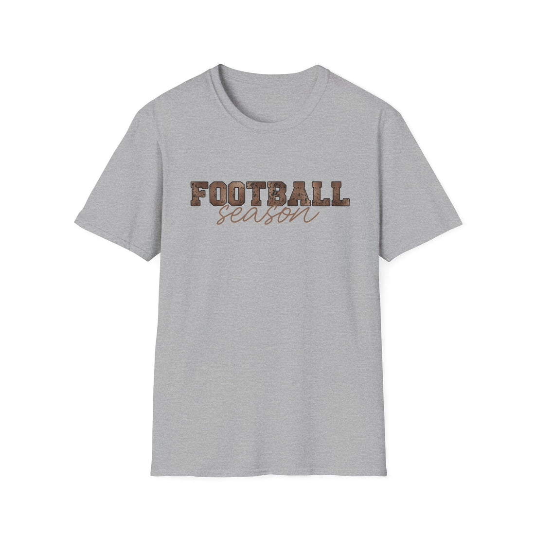 Football Season Unisex T-Shirt, Casual Tee, Game Day Shirt, Sports Apparel, Gift for Fans - T-Shirt - Positively Sassy - Football Season Unisex T-Shirt, Casual Tee, Game Day Shirt, Sports Apparel, Gift for Fans