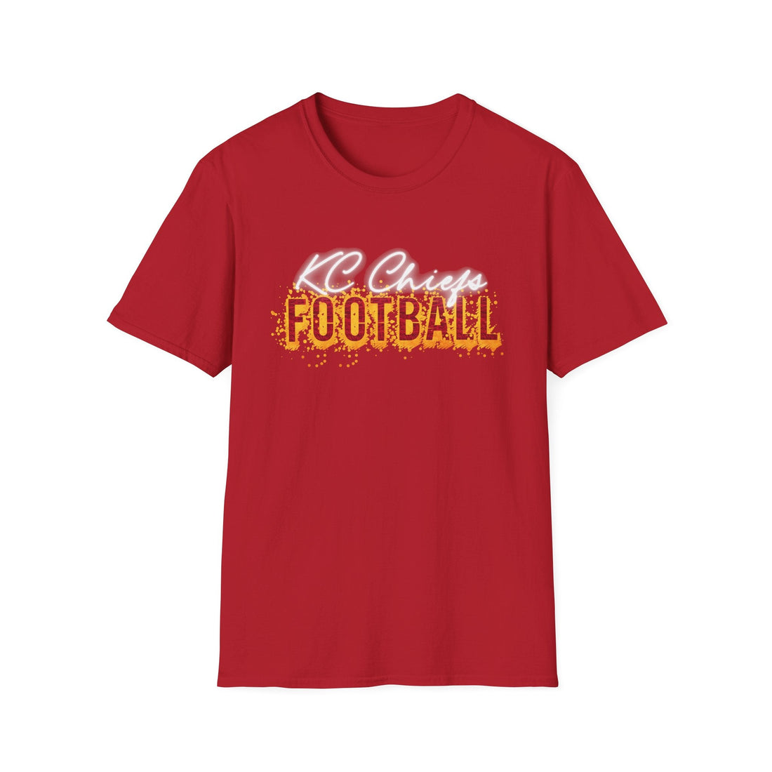 Football Team Unisex Softstyle T-Shirt, Sports Apparel, Game Day Shirt, Fan Gear, Athletic Wear, Casual Tee - T-Shirt - Positively Sassy - Football Team Unisex Softstyle T-Shirt, Sports Apparel, Game Day Shirt, Fan Gear, Athletic Wear, Casual Tee