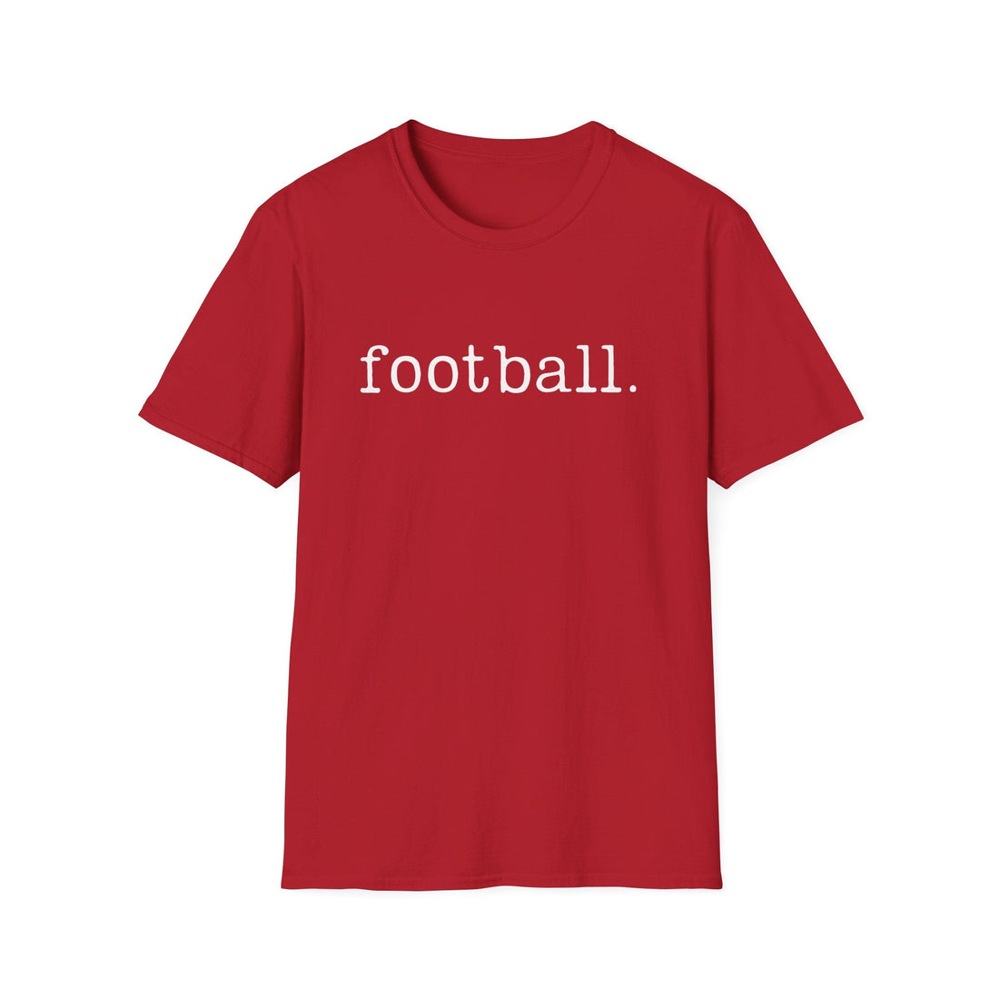 Football Unisex Softstyle T-Shirt | Casual Wear, Sports Tee, Gift for Fans, Everyday Comfort, Trendy Graphic Shirt - T-Shirt - Positively Sassy - Football Unisex Softstyle T-Shirt | Casual Wear, Sports Tee, Gift for Fans, Everyday Comfort, Trendy Graphic Shirt