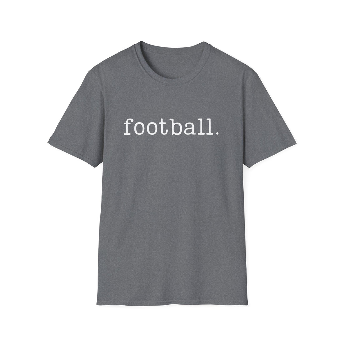 Football Unisex Softstyle T-Shirt | Casual Wear, Sports Tee, Gift for Fans, Everyday Comfort, Trendy Graphic Shirt - T-Shirt - Positively Sassy - Football Unisex Softstyle T-Shirt | Casual Wear, Sports Tee, Gift for Fans, Everyday Comfort, Trendy Graphic Shirt