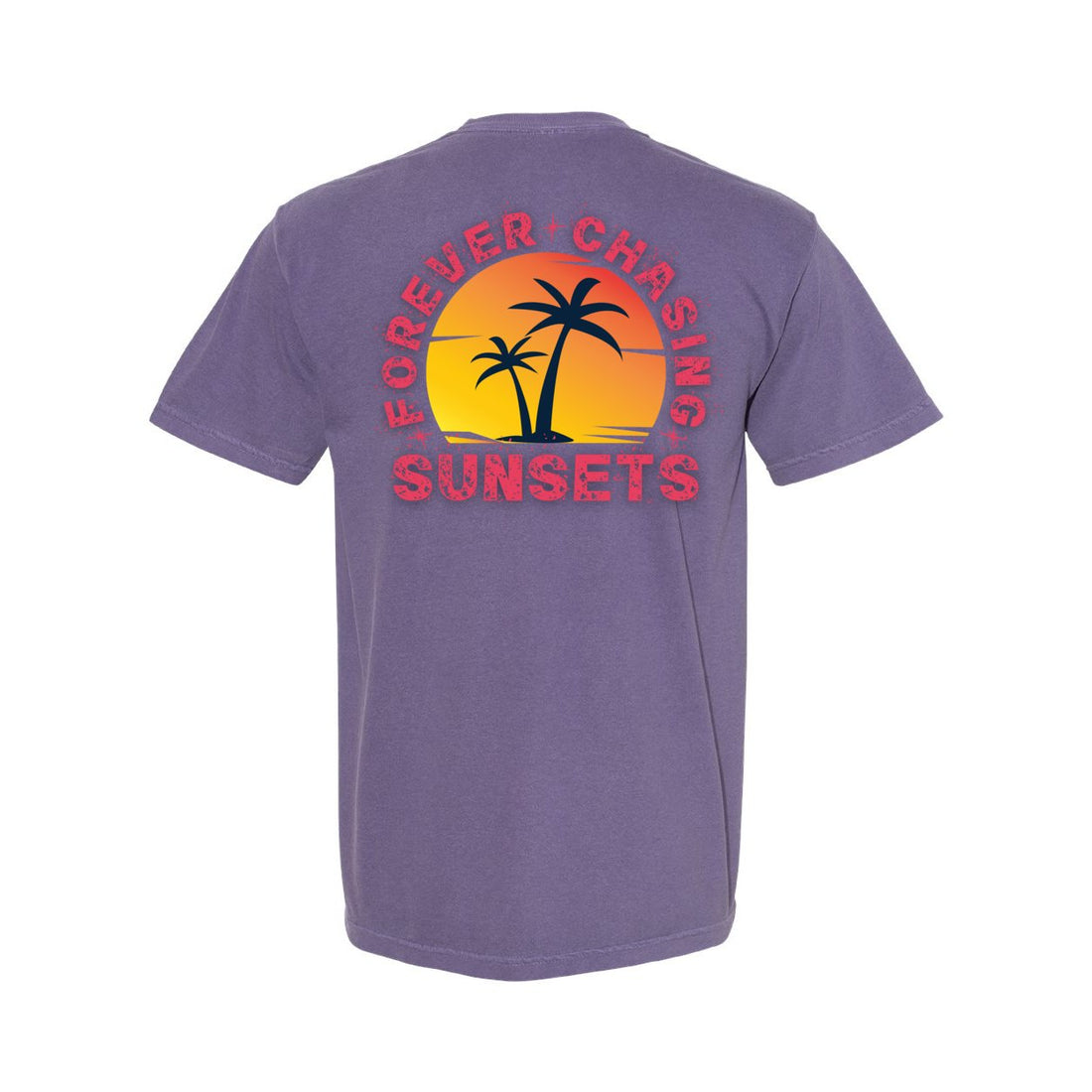 Forever Sunsets Comfort Color Tee - T-Shirts - Positively Sassy - Forever Sunsets Comfort Color Tee