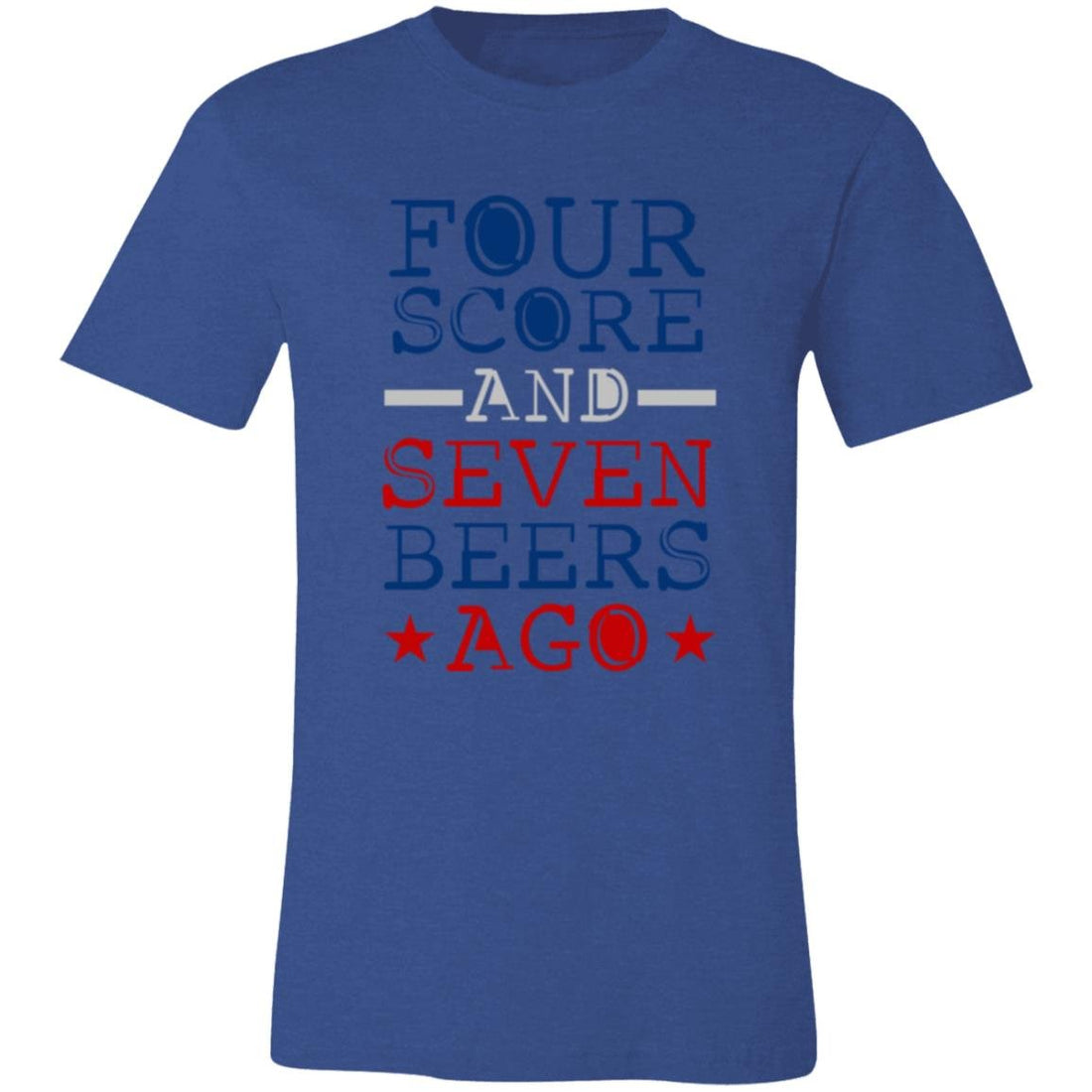 Four Score & Seven Years Ago T-Shirt - T-Shirts - Positively Sassy - Four Score & Seven Years Ago T-Shirt