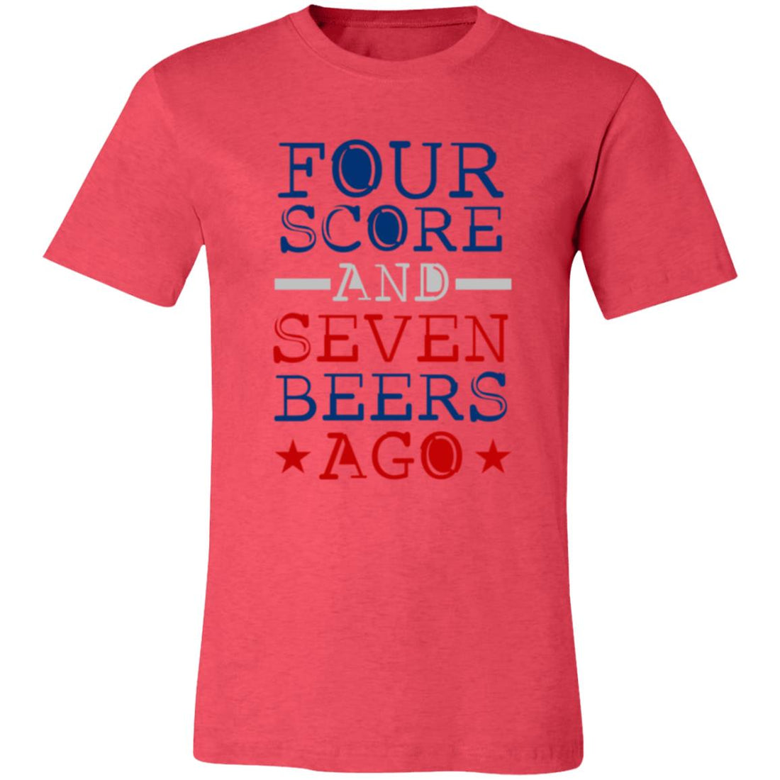 Four Score & Seven Years Ago T-Shirt - T-Shirts - Positively Sassy - Four Score & Seven Years Ago T-Shirt