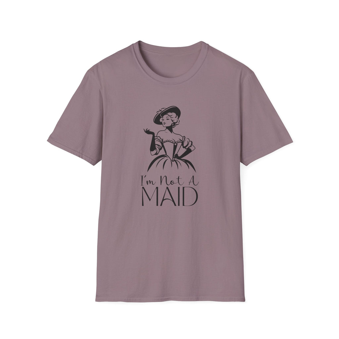 Funny Unisex T-Shirt: 'I'm Not a Maid' Sarcastic Tee for Housekeeping Humor, Gifts for Moms, Homewear, Casual Wear, Birthdays - T-Shirt - Positively Sassy - Funny Unisex T-Shirt: 'I'm Not a Maid' Sarcastic Tee for Housekeeping Humor, Gifts for Moms, Homewear, Casual Wear, Birthdays