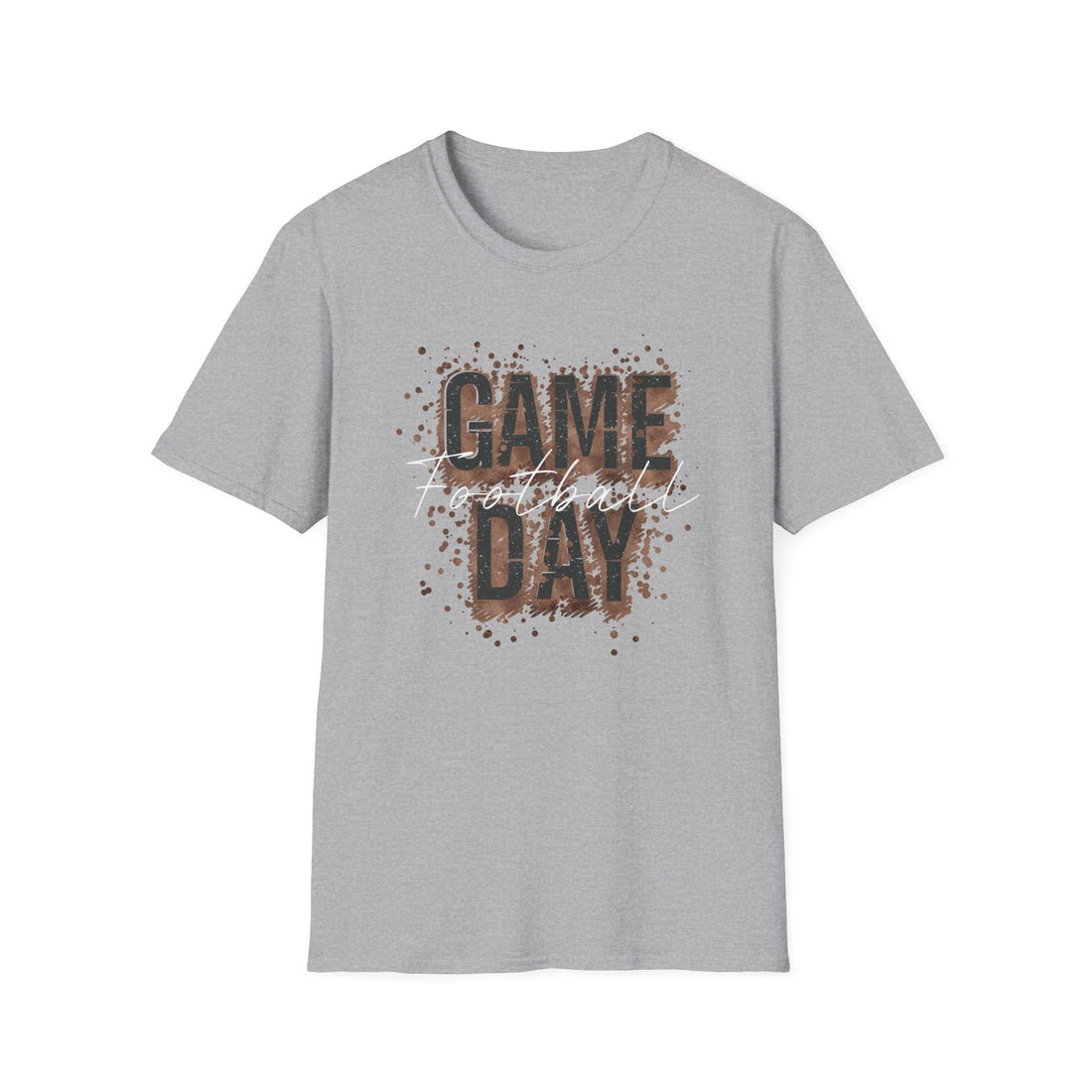 Game Day Unisex Softstyle T-Shirt, Football Party Tee, Sports Event Shirt, Tailgate Apparel, Casual Wear - T-Shirt - Positively Sassy - Game Day Unisex Softstyle T-Shirt, Football Party Tee, Sports Event Shirt, Tailgate Apparel, Casual Wear