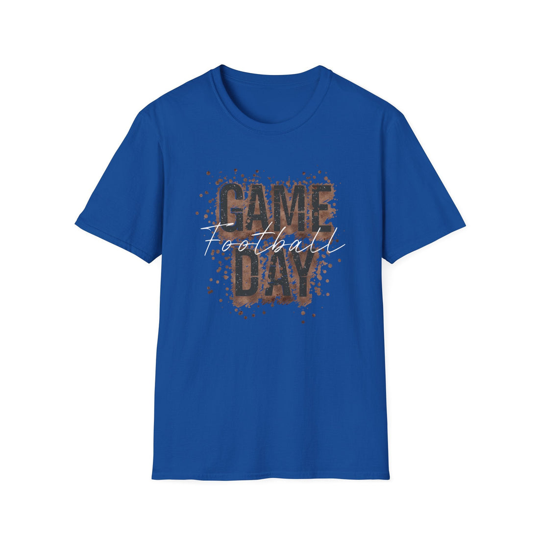 Game Day Unisex Softstyle T-Shirt, Football Party Tee, Sports Event Shirt, Tailgate Apparel, Casual Wear - T-Shirt - Positively Sassy - Game Day Unisex Softstyle T-Shirt, Football Party Tee, Sports Event Shirt, Tailgate Apparel, Casual Wear