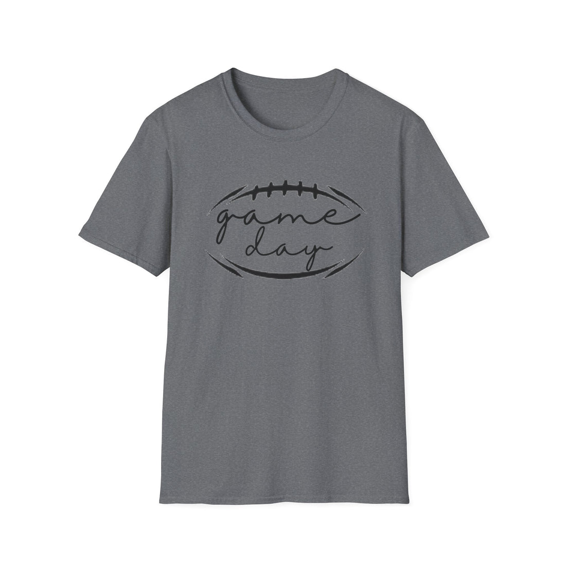 Game Day Unisex Softstyle T-Shirt - Perfect for Football Fans, Sports Events, Tailgating, and Casual Wear - T-Shirt - Positively Sassy - Game Day Unisex Softstyle T-Shirt - Perfect for Football Fans, Sports Events, Tailgating, and Casual Wear