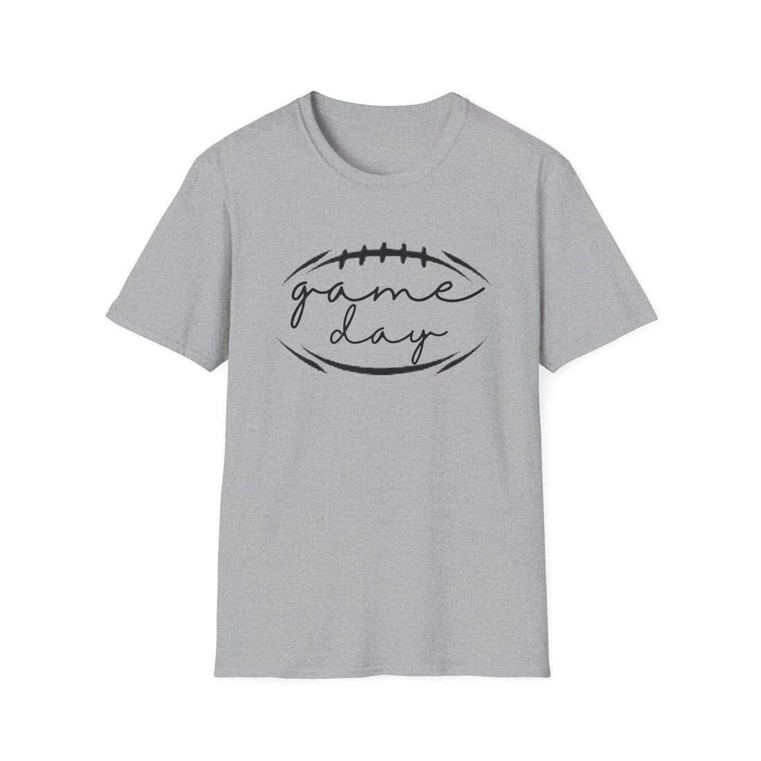 Game Day Unisex Softstyle T-Shirt - Perfect for Football Fans, Sports Events, Tailgating, and Casual Wear - T-Shirt - Positively Sassy - Game Day Unisex Softstyle T-Shirt - Perfect for Football Fans, Sports Events, Tailgating, and Casual Wear