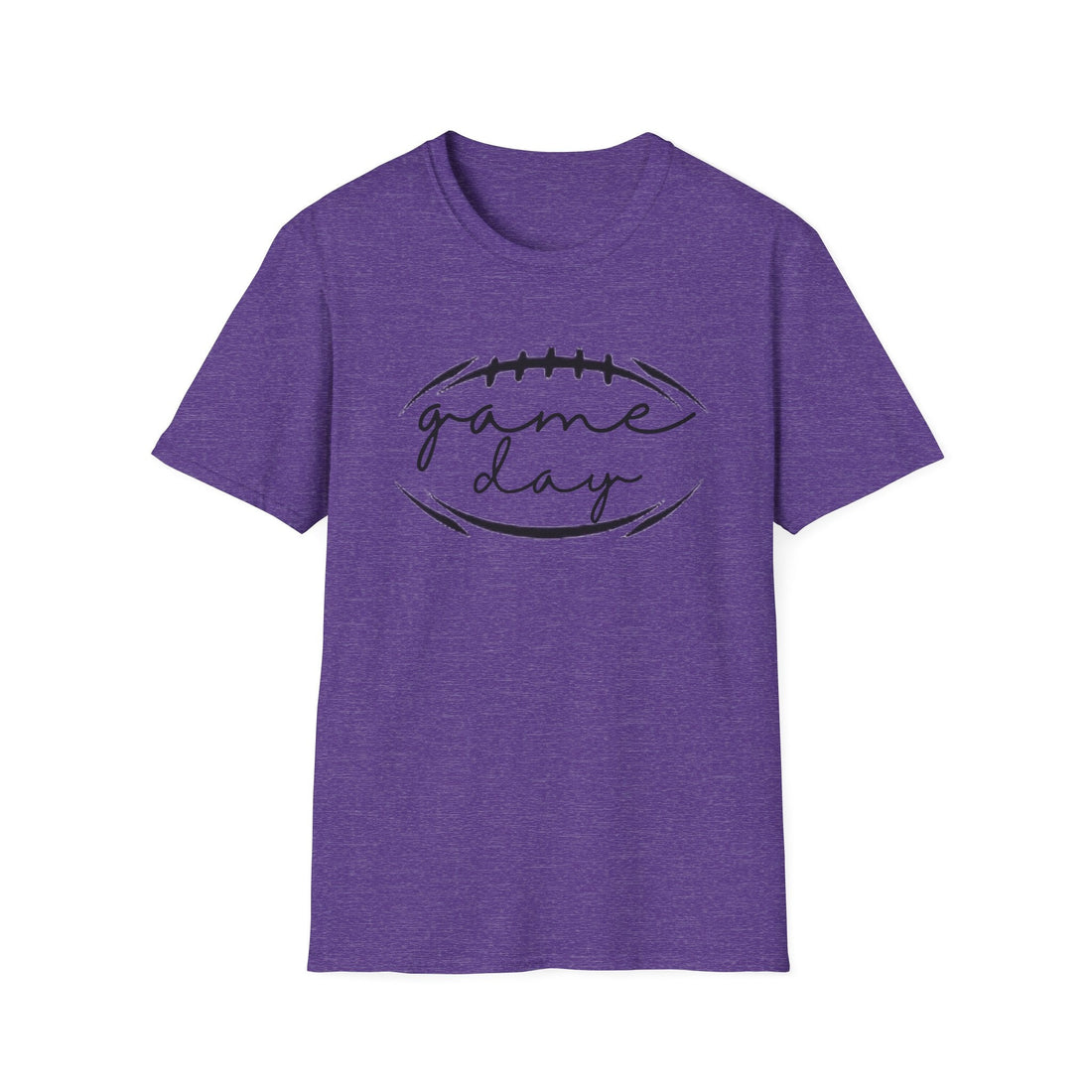 Game Day Unisex Softstyle T-Shirt - Perfect for Football Fans, Sports Events, Tailgating, and Casual Wear - T-Shirt - Positively Sassy - Game Day Unisex Softstyle T-Shirt - Perfect for Football Fans, Sports Events, Tailgating, and Casual Wear