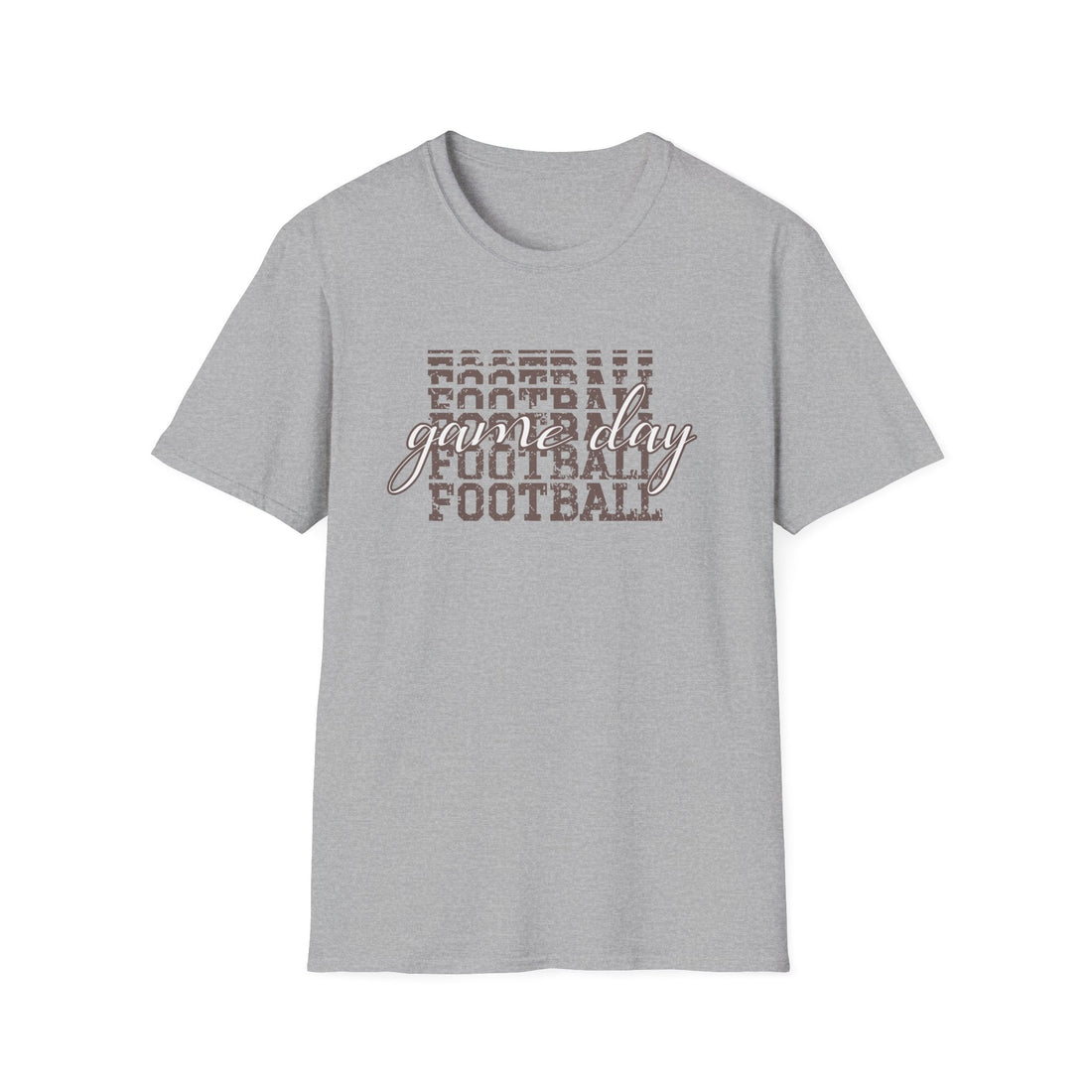 Game Day Unisex Softstyle T-Shirt | Perfect for Football Fans, Sports Events, Tailgating, Gifting for Gamers - T-Shirt - Positively Sassy - Game Day Unisex Softstyle T-Shirt | Perfect for Football Fans, Sports Events, Tailgating, Gifting for Gamers