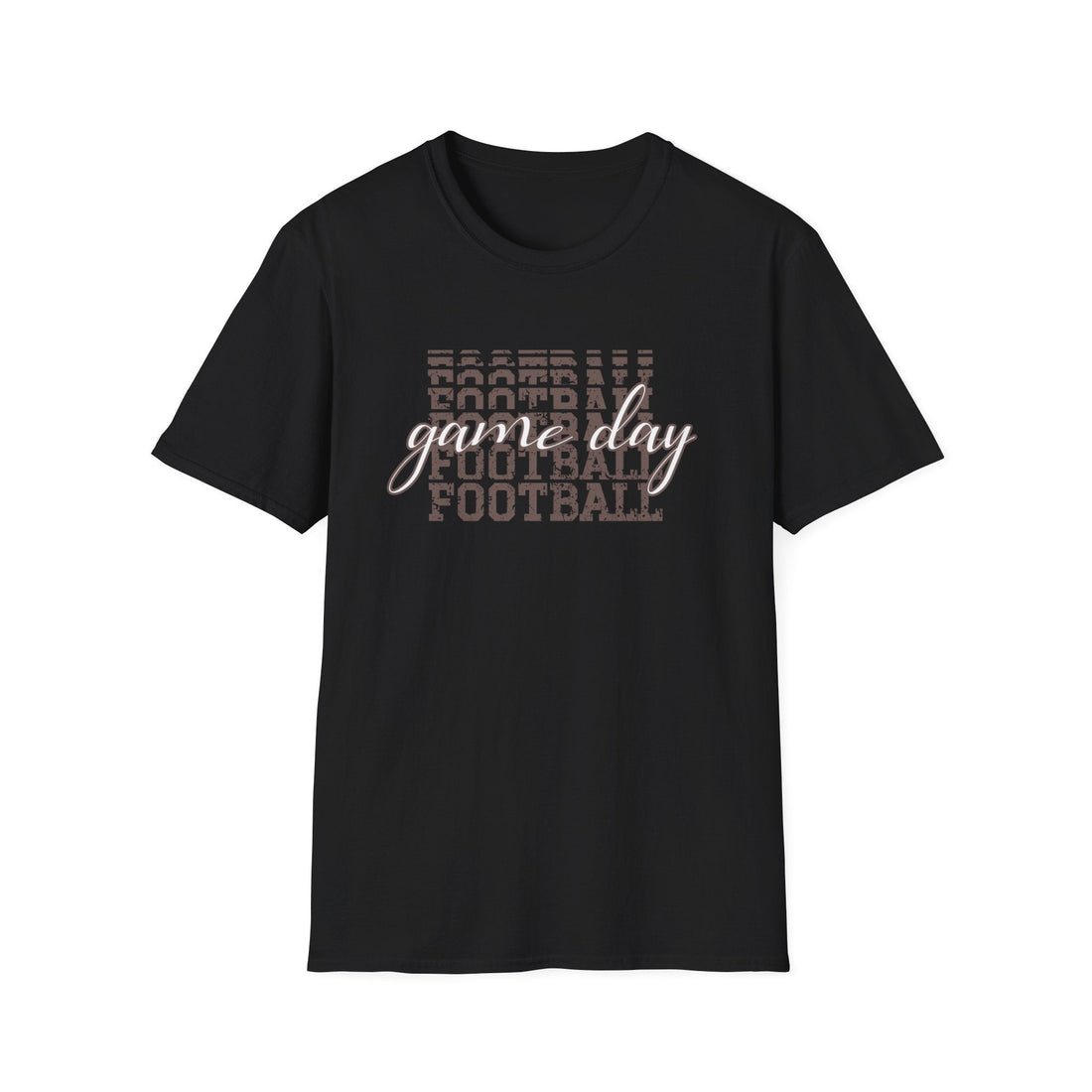 Game Day Unisex Softstyle T-Shirt | Perfect for Football Fans, Sports Events, Tailgating, Gifting for Gamers - T-Shirt - Positively Sassy - Game Day Unisex Softstyle T-Shirt | Perfect for Football Fans, Sports Events, Tailgating, Gifting for Gamers