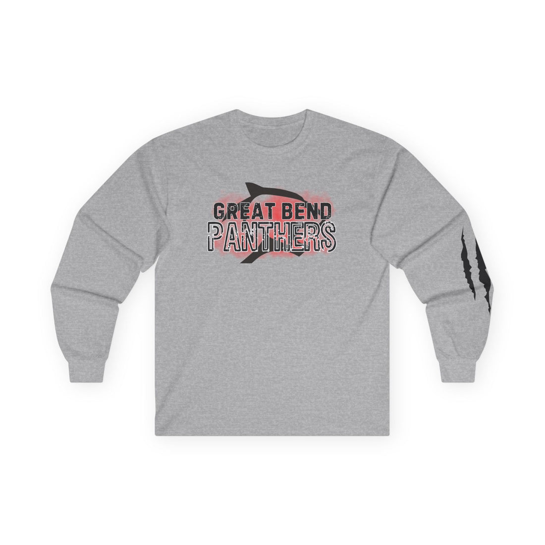 GB 7 - Great Bend Panthers Unisex Ultra Cotton Long Sleeve Tee - Perfect for Sports Fans - Long - sleeve - Positively Sassy - GB 7 - Great Bend Panthers Unisex Ultra Cotton Long Sleeve Tee - Perfect for Sports Fans