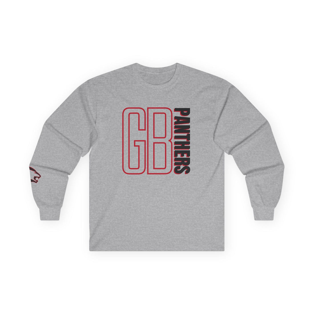 GB Panthers Unisex Ultra Cotton Long Sleeve Tee - Comfortable Team Spirit Wear - Long - sleeve - Positively Sassy - GB Panthers Unisex Ultra Cotton Long Sleeve Tee - Comfortable Team Spirit Wear