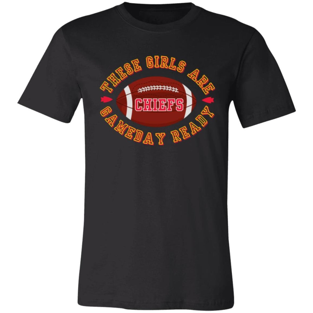 Girls Gameday Ready Bella 3001 - T - Shirts - Positively Sassy - Girls Gameday Ready Bella 3001