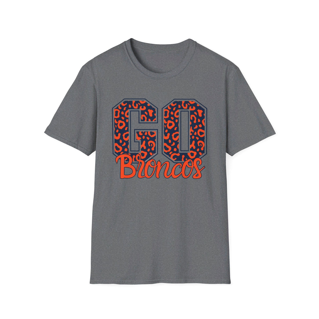 GO Broncos Gildan 64000 - T - Shirt - Positively Sassy - GO Broncos Gildan 64000