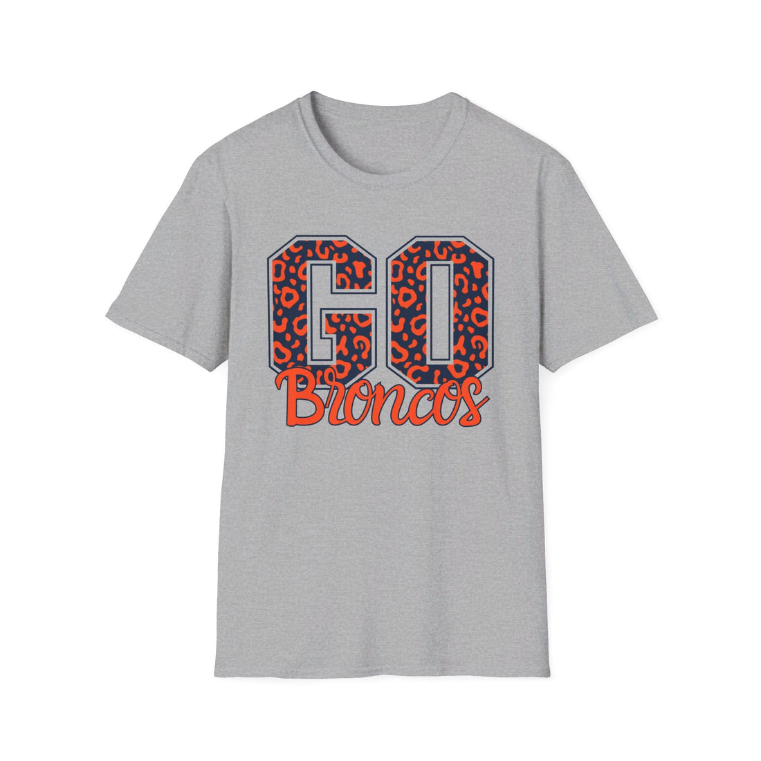 GO Broncos Gildan 64000 - T - Shirt - Positively Sassy - GO Broncos Gildan 64000