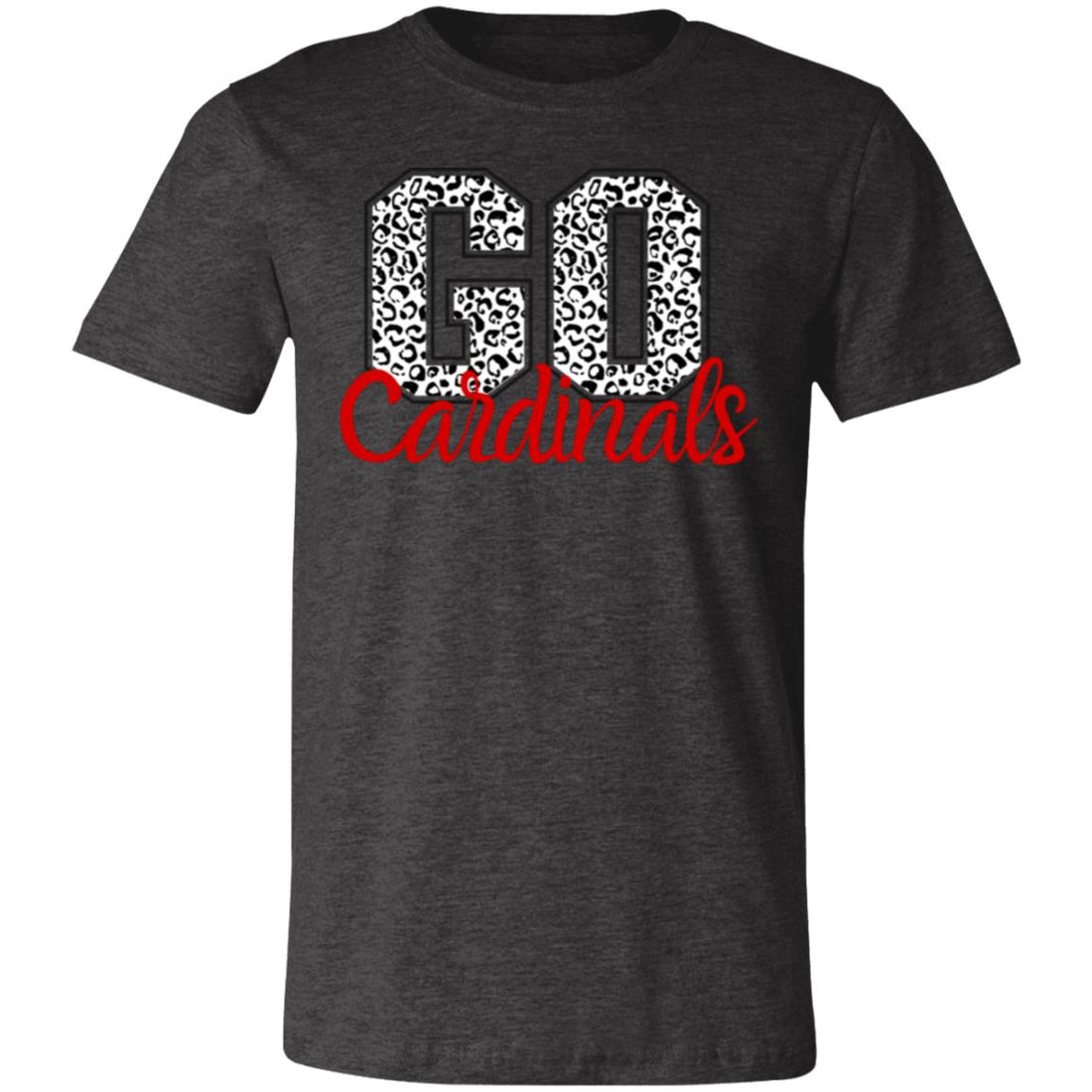 Go Cardinals Print T-Shirt - T-Shirts - Positively Sassy - Go Cardinals Print T-Shirt