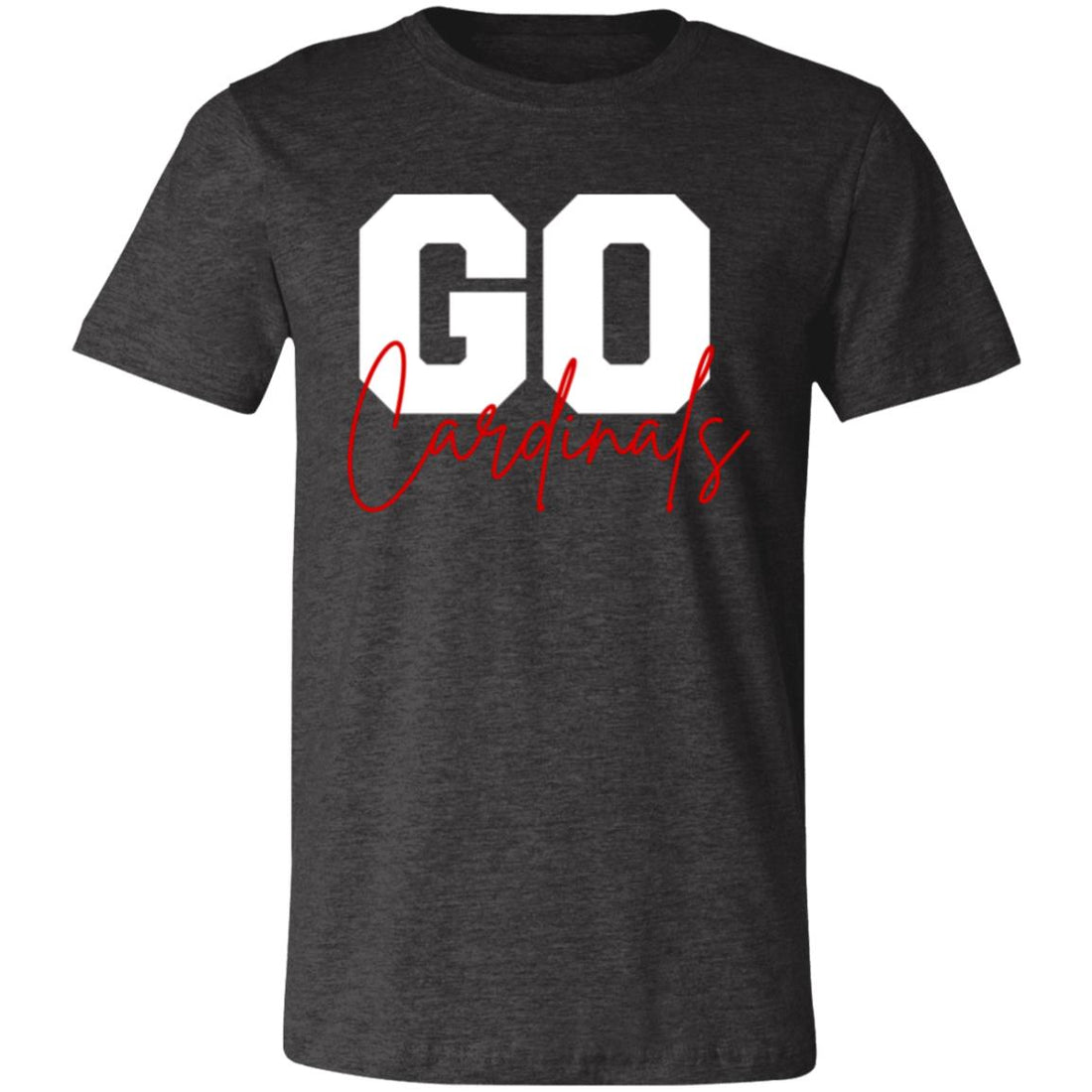 Go Cardinals T-Shirt - T-Shirts - Positively Sassy - Go Cardinals T-Shirt