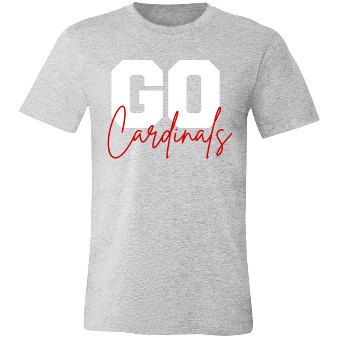 Go Cardinals T-Shirt - T-Shirts - Positively Sassy - Go Cardinals T-Shirt
