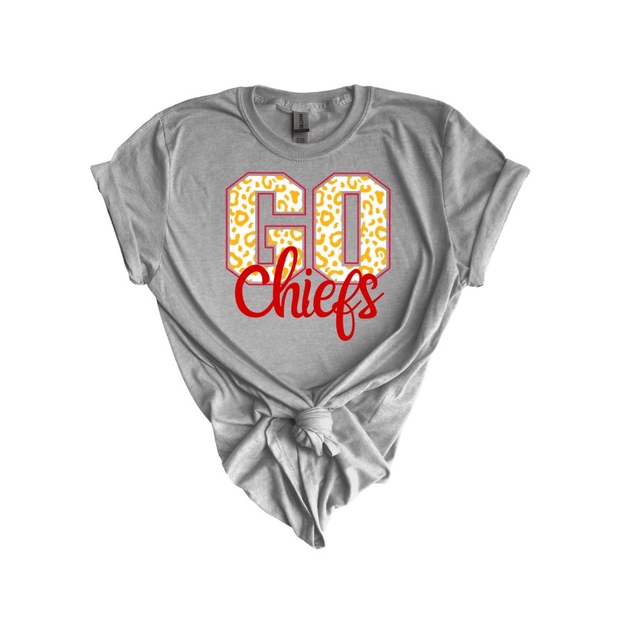 Go Chiefs Gildan 64000 - T - Shirt - Positively Sassy - Go Chiefs Gildan 64000