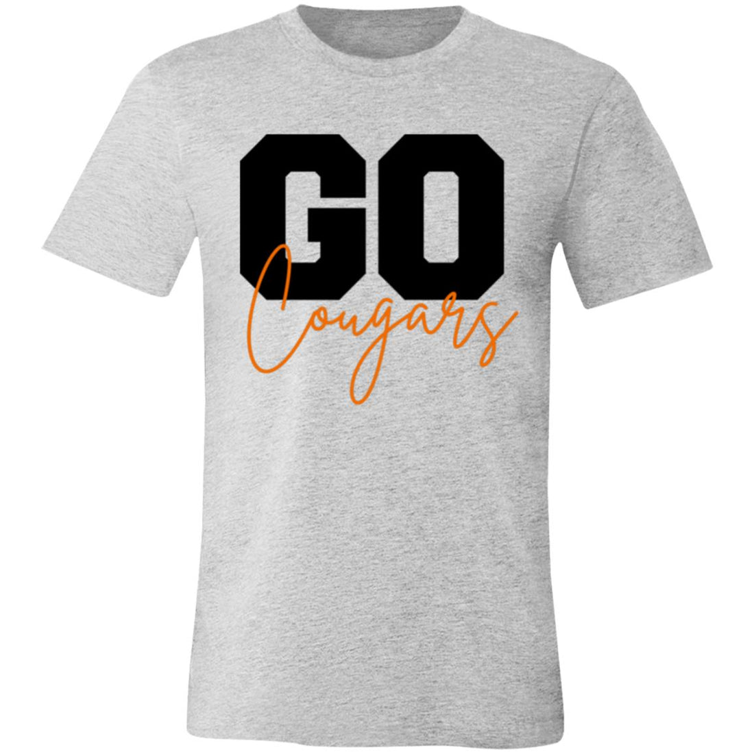 Go Cougars T-Shirt - T-Shirts - Positively Sassy - Go Cougars T-Shirt